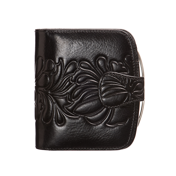 Кошелек Dr.Koffer из натуральной кожи черный