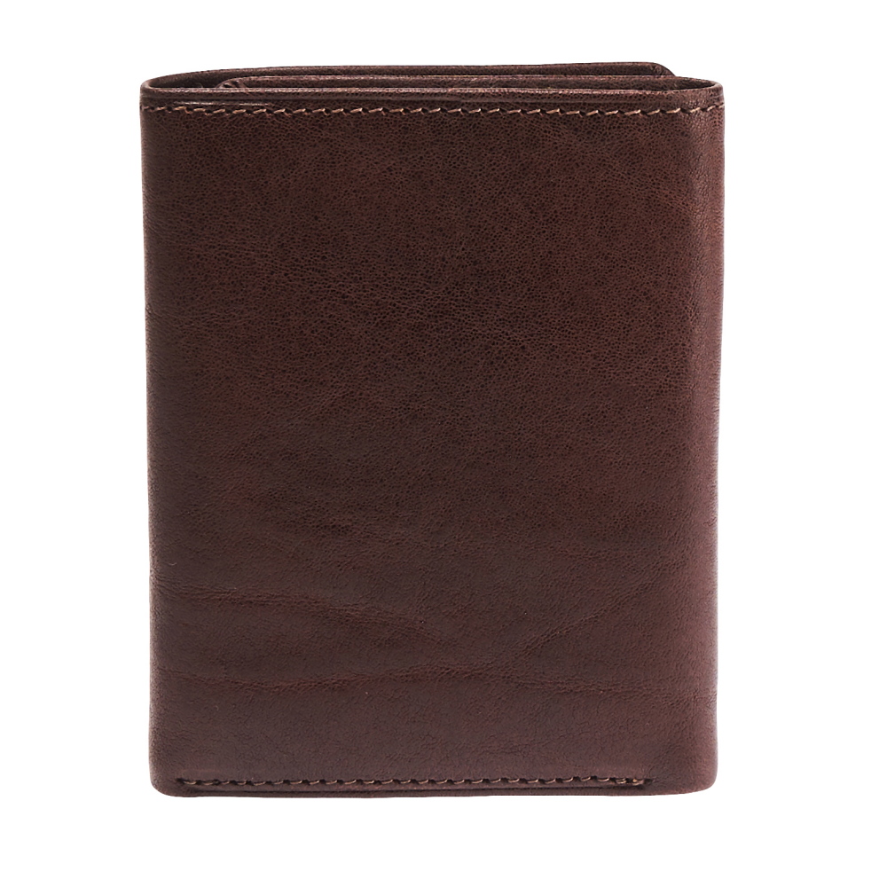 Портмоне Dr.Koffer из натуральной кожи коричневое