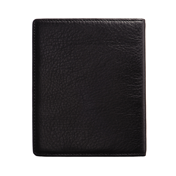 Визитница Dr.Koffer из натуральной кожи черная