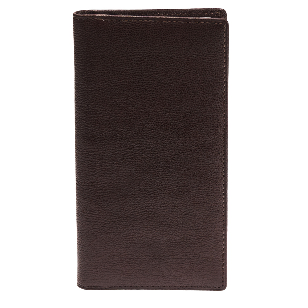 Портмоне Dr.Koffer из натуральной кожи коричневое