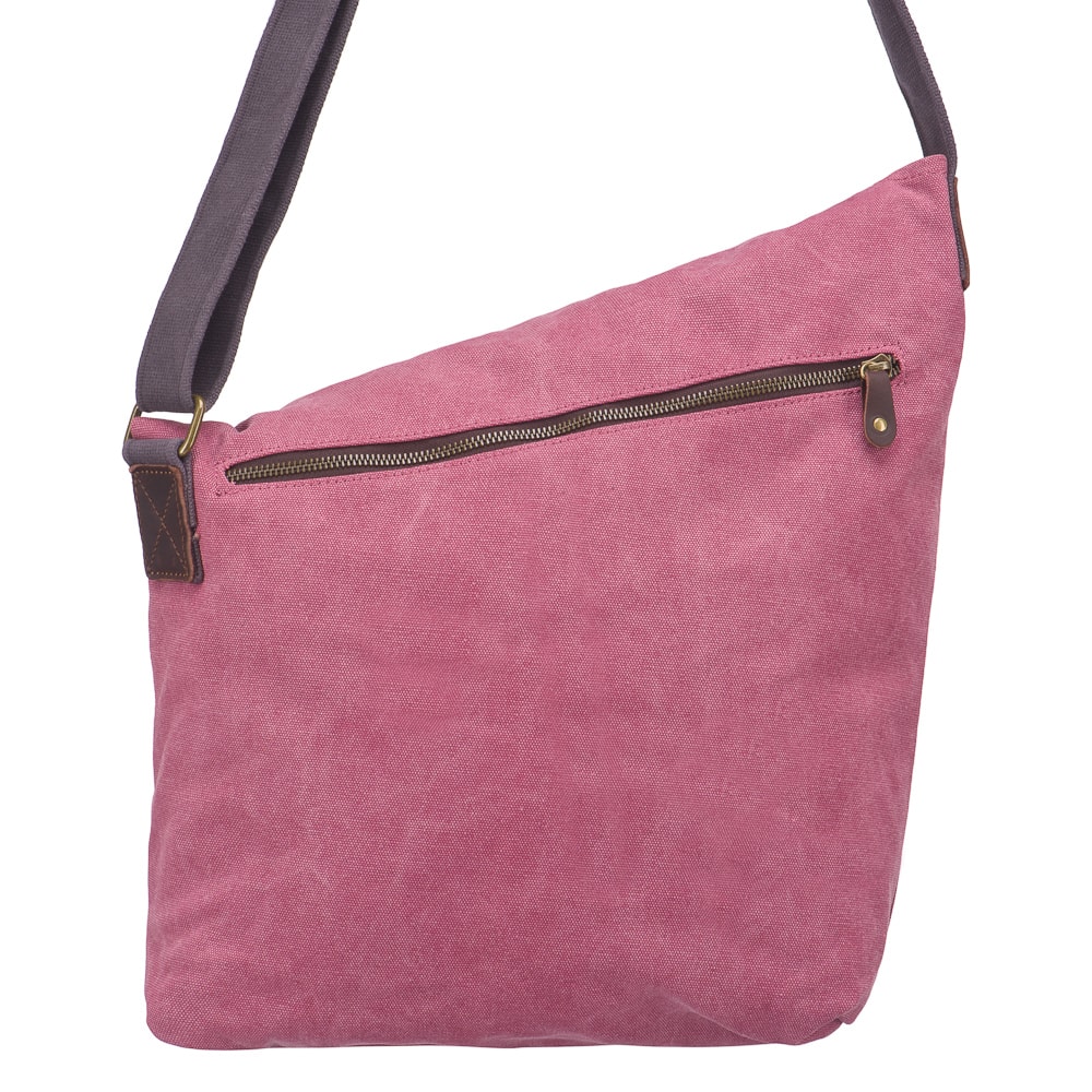 Сумка через плечо Dr.Koffer из канваса и натуральной кожи