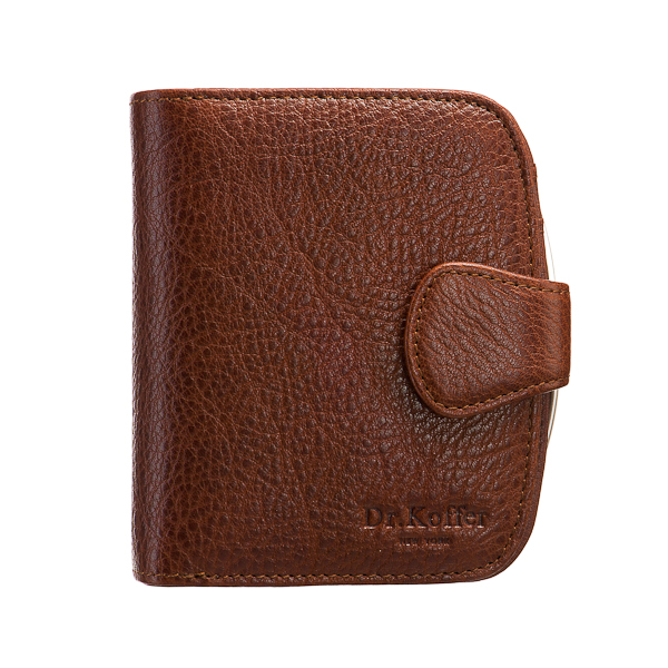 Кошелек Dr.Koffer из натуральной кожи коричневый