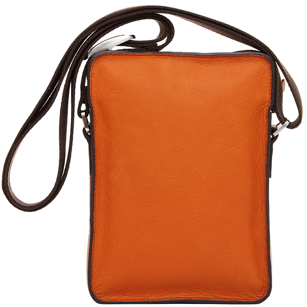 Сумка через плечо Dr.Koffer из натуральной кожи коричневая