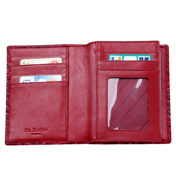 Обложка для паспорта/автодок из натуральной кожи Dr. Koffer
