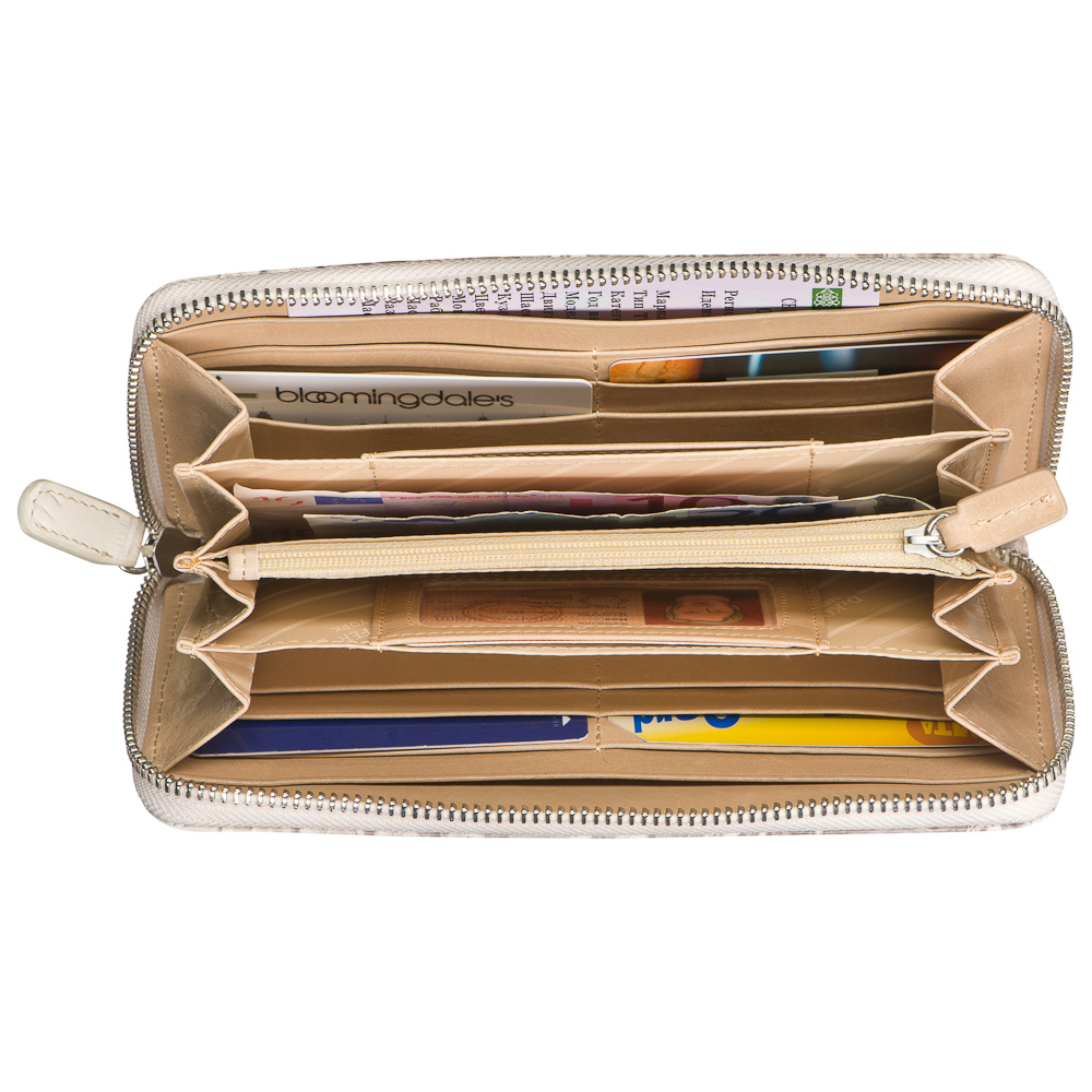 Портмоне Dr.Koffer из натуральной кожи белое