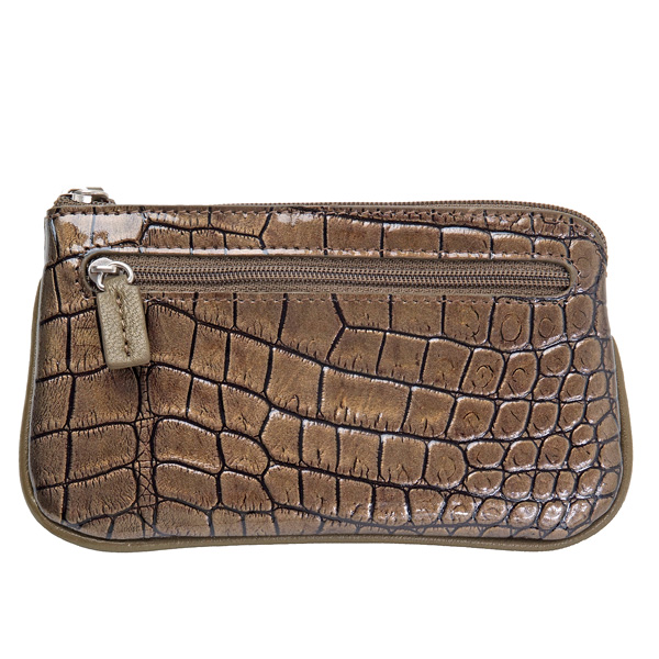 Ключница Dr.Koffer из натуральной кожи бронзовая