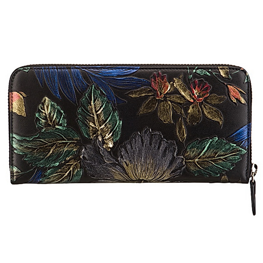 Портмоне Dr.Koffer из натуральной кожи черное