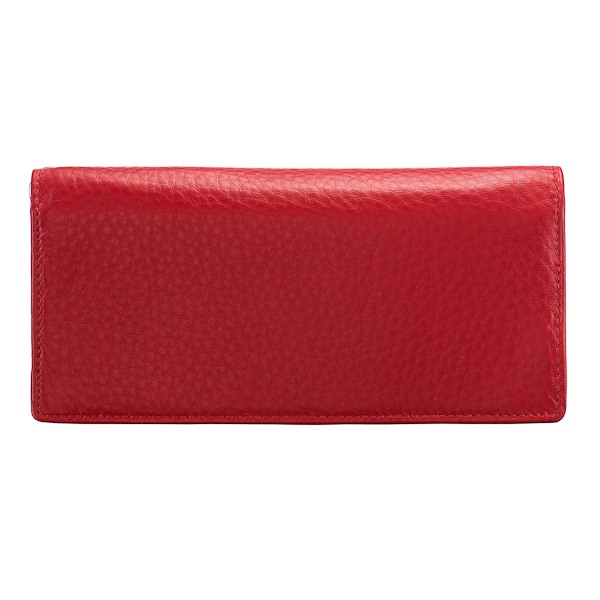 Красное портмоне с цепочкой Dr.Koffer X510197-01-12