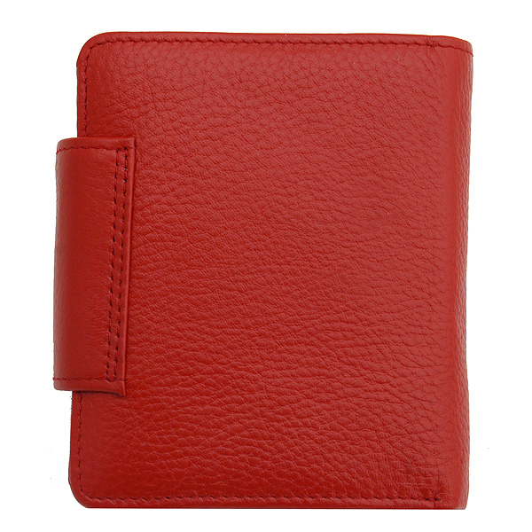 Портмоне Dr.Koffer из натуральной кожи красное