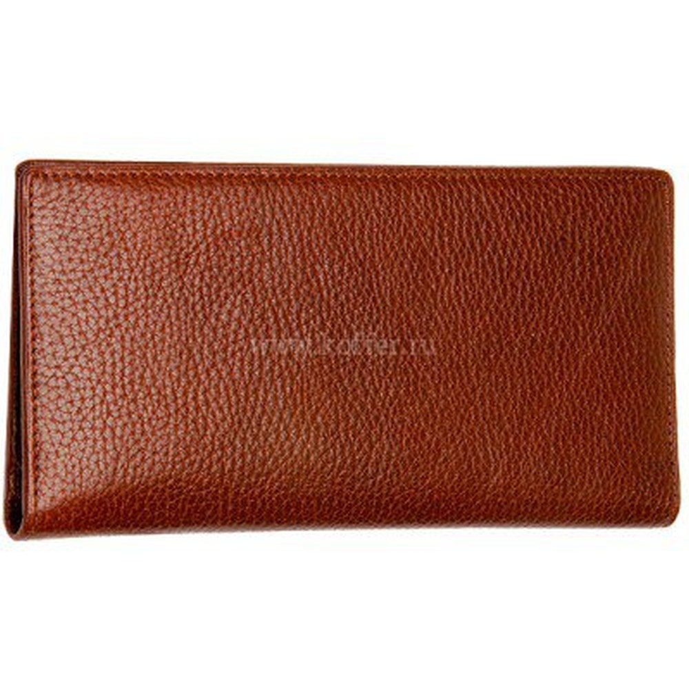 Портмоне Dr.Koffer из натуральной кожи светло-коричневое