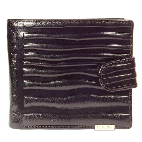 Портмоне Dr.Koffer из натуральной кожи черное