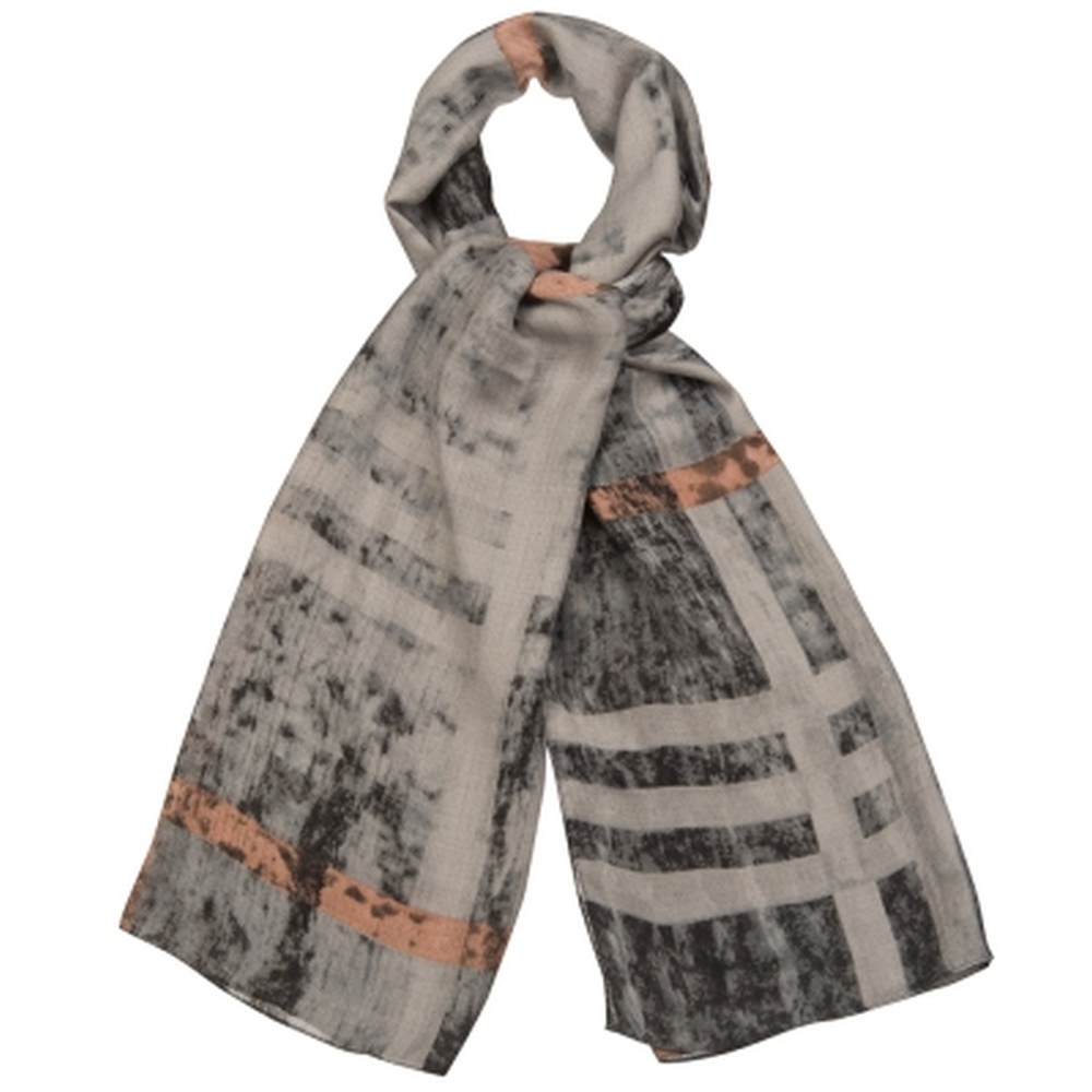 Др.Коффер S35-77 шарф женский, цвет серый - фото 1