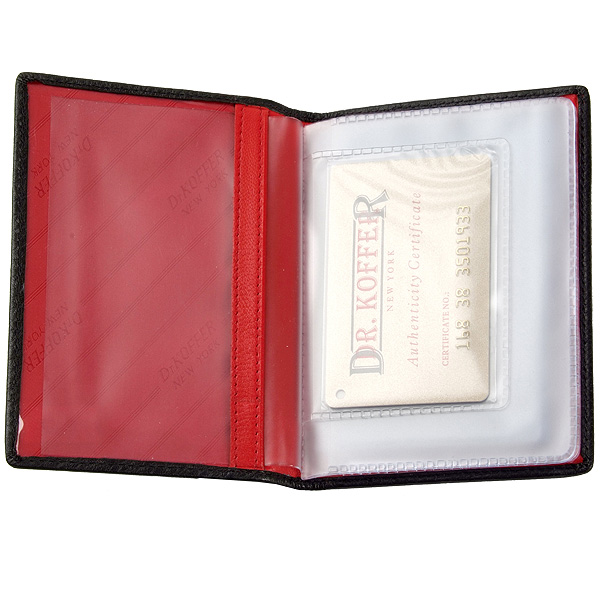 Обложка для паспорта/автодок из натуральной кожи Dr. Koffer