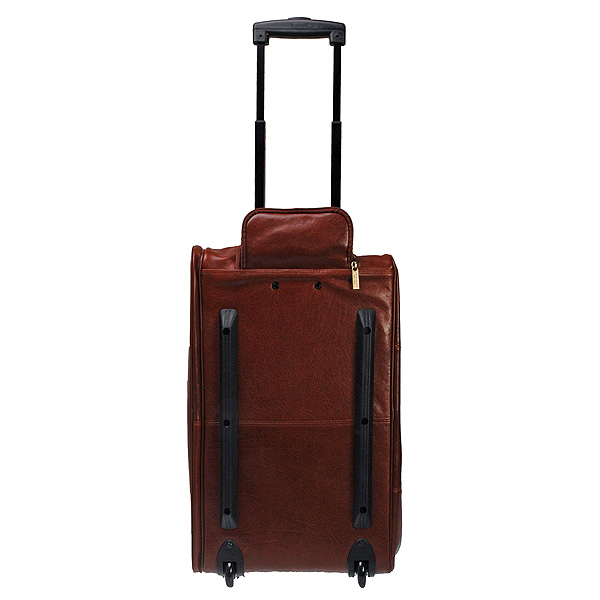 Сумка дорожная на колесах Dr.Koffer из натуральной кожи