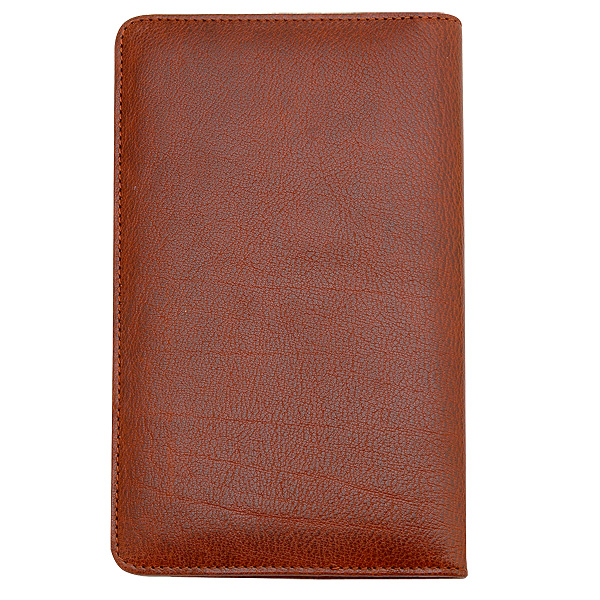 Визитница Dr.Koffer из натуральной кожи светло-коричневая