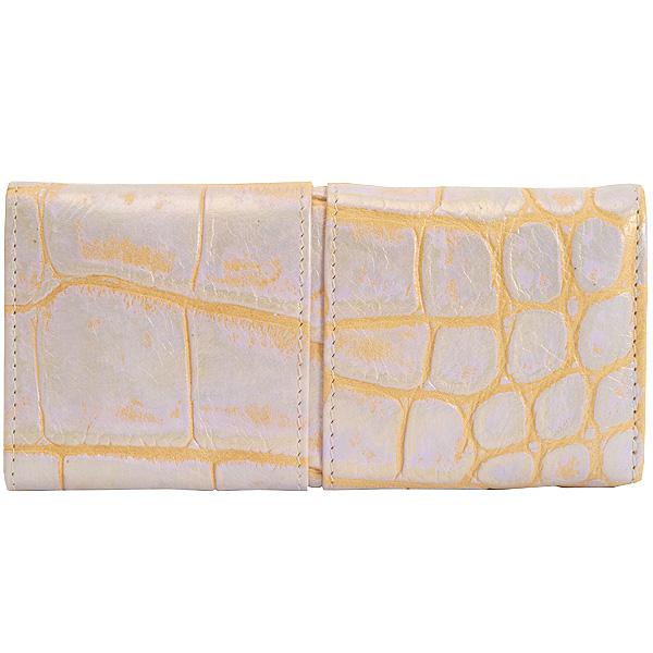 Ключница Dr.Koffer из натуральной кожи белая