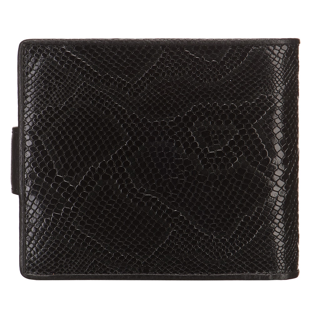 Портмоне Dr.Koffer из натуральной кожи черное