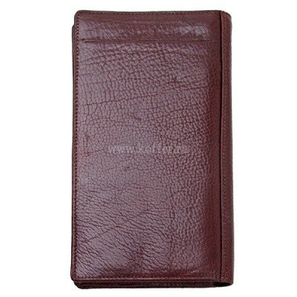 Портмоне Dr.Koffer из натуральной кожи коричневое