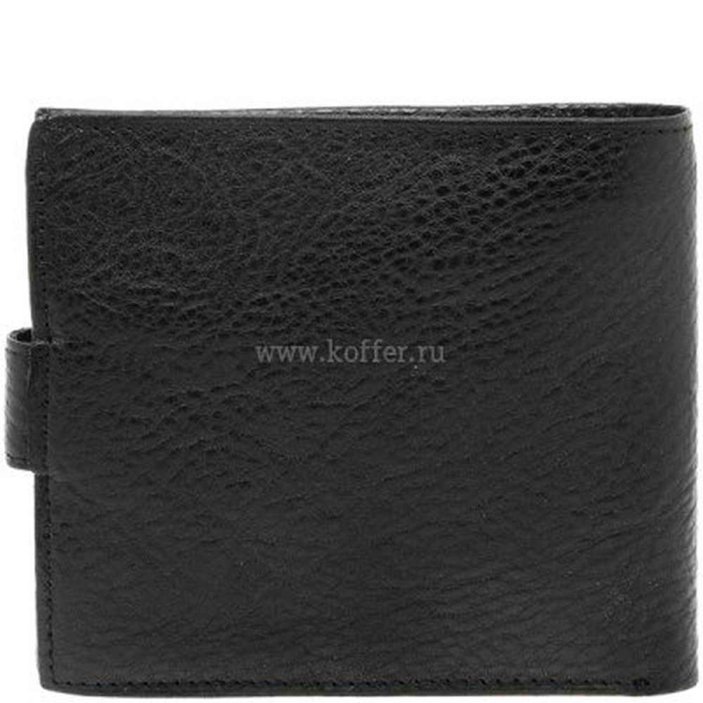 Портмоне Dr.Koffer из натуральной кожи черное
