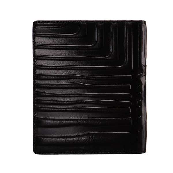 Визитница Dr.Koffer из натуральной кожи черная