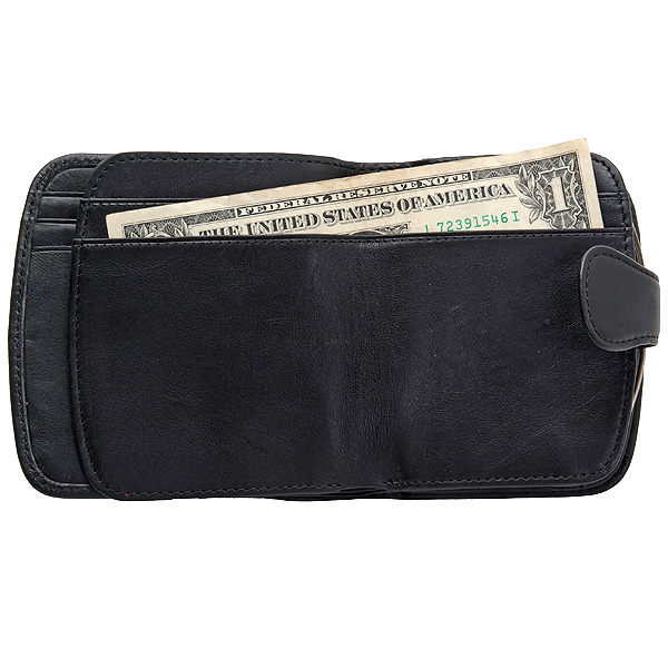 Кошелек Dr.Koffer из натуральной кожи черный