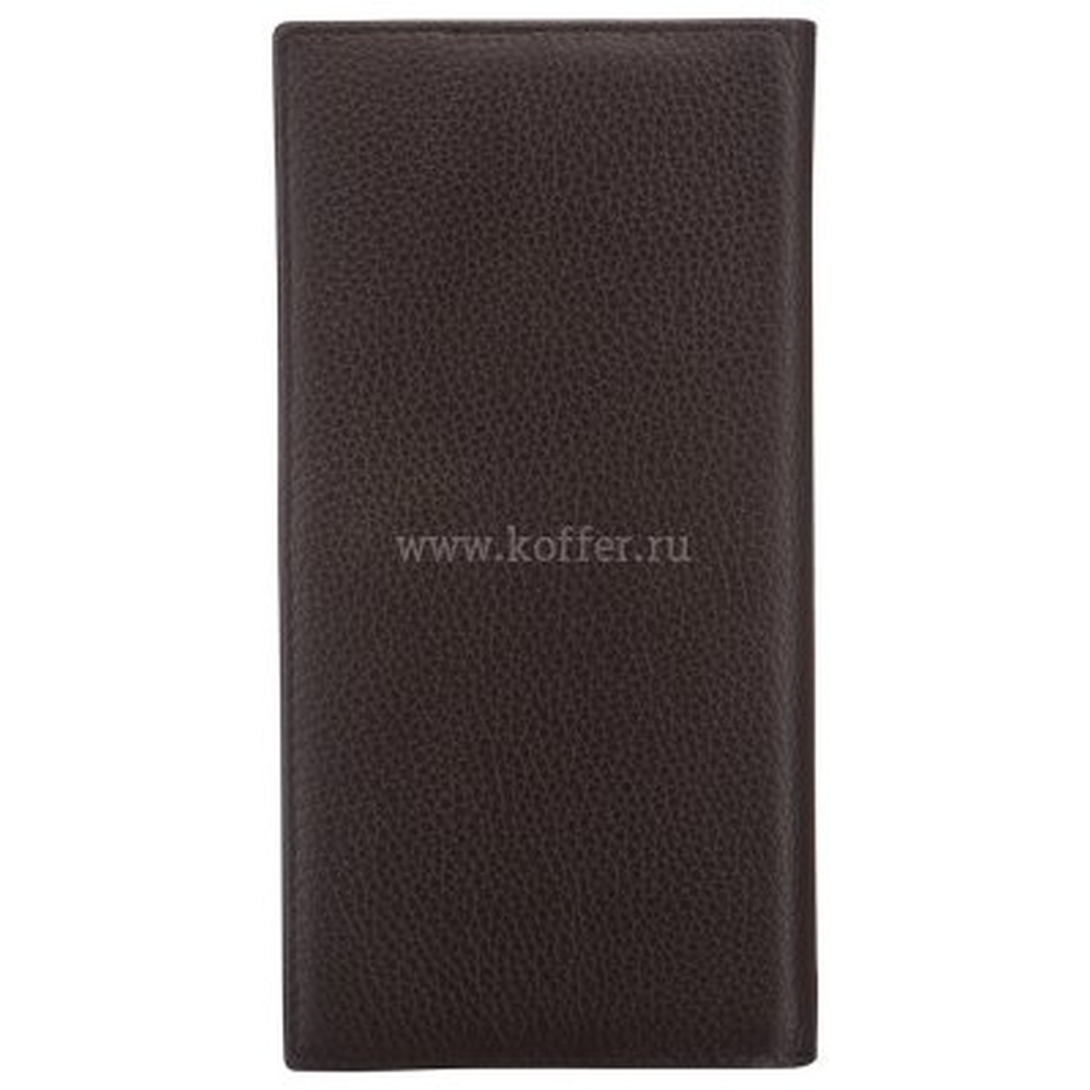 Портмоне Dr.Koffer из натуральной кожи коричневое