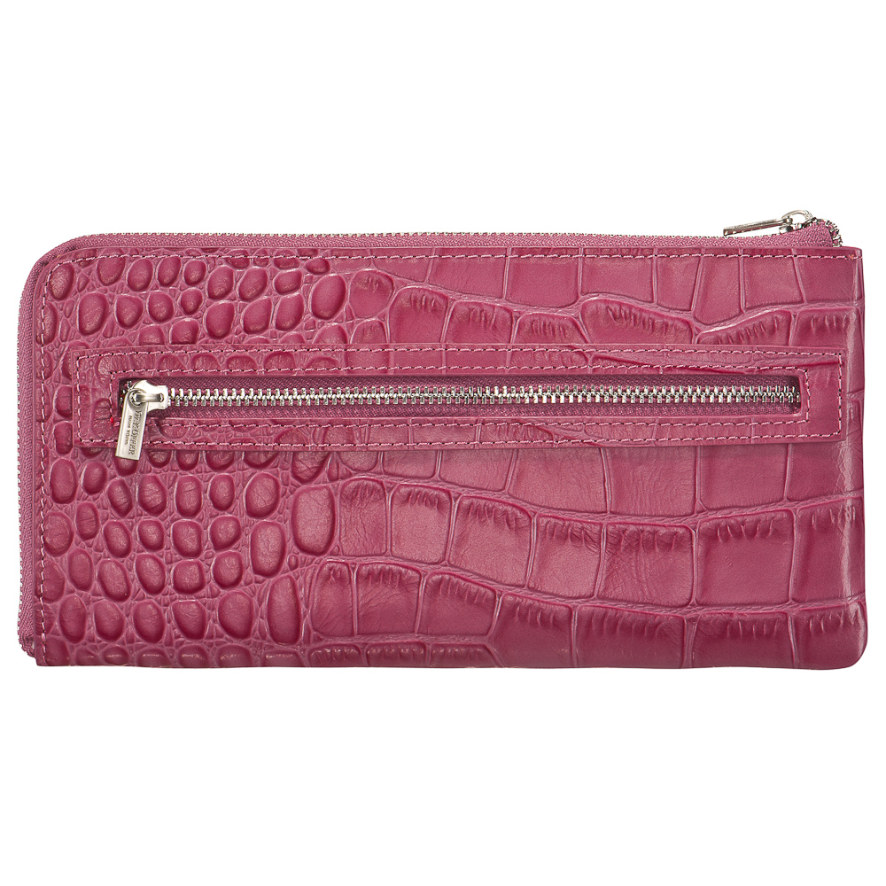 Кошелек Dr.Koffer из натуральной кожи розовый