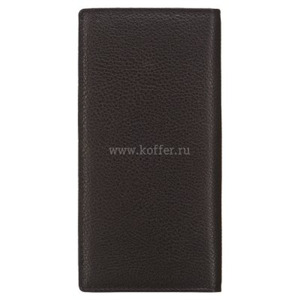 Портмоне Dr.Koffer из натуральной кожи черное