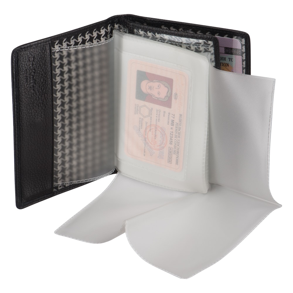 Обложка для паспорта/автодок из натуральной кожи Dr. Koffer