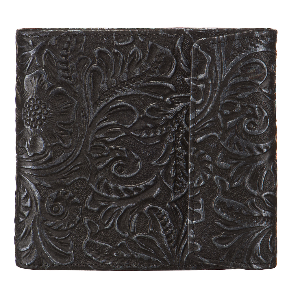 Портмоне Dr.Koffer из натуральной кожи черное