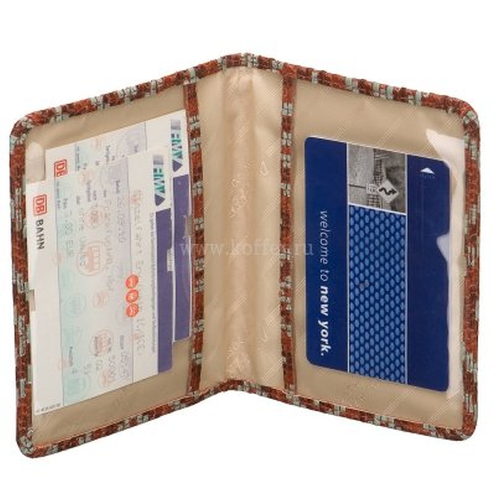 Обложка для автодокументов из натуральной кожи Dr. Koffer