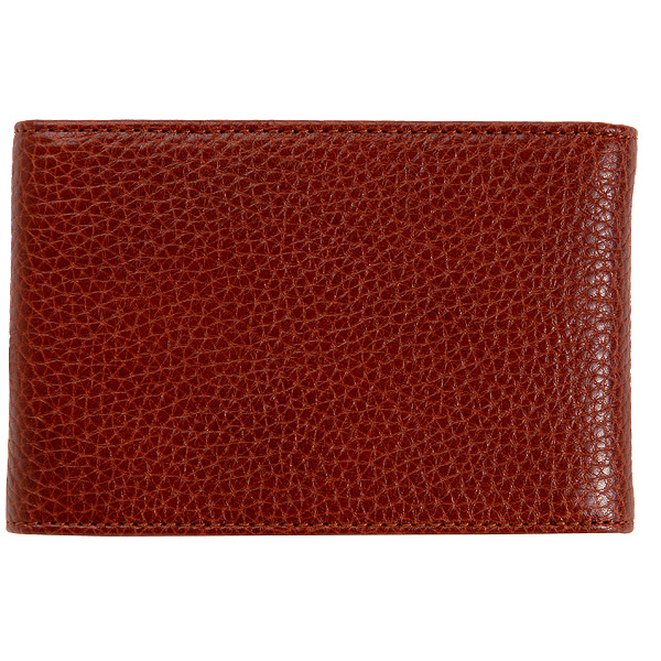 Визитница Dr.Koffer из натуральной кожи светло-коричневая