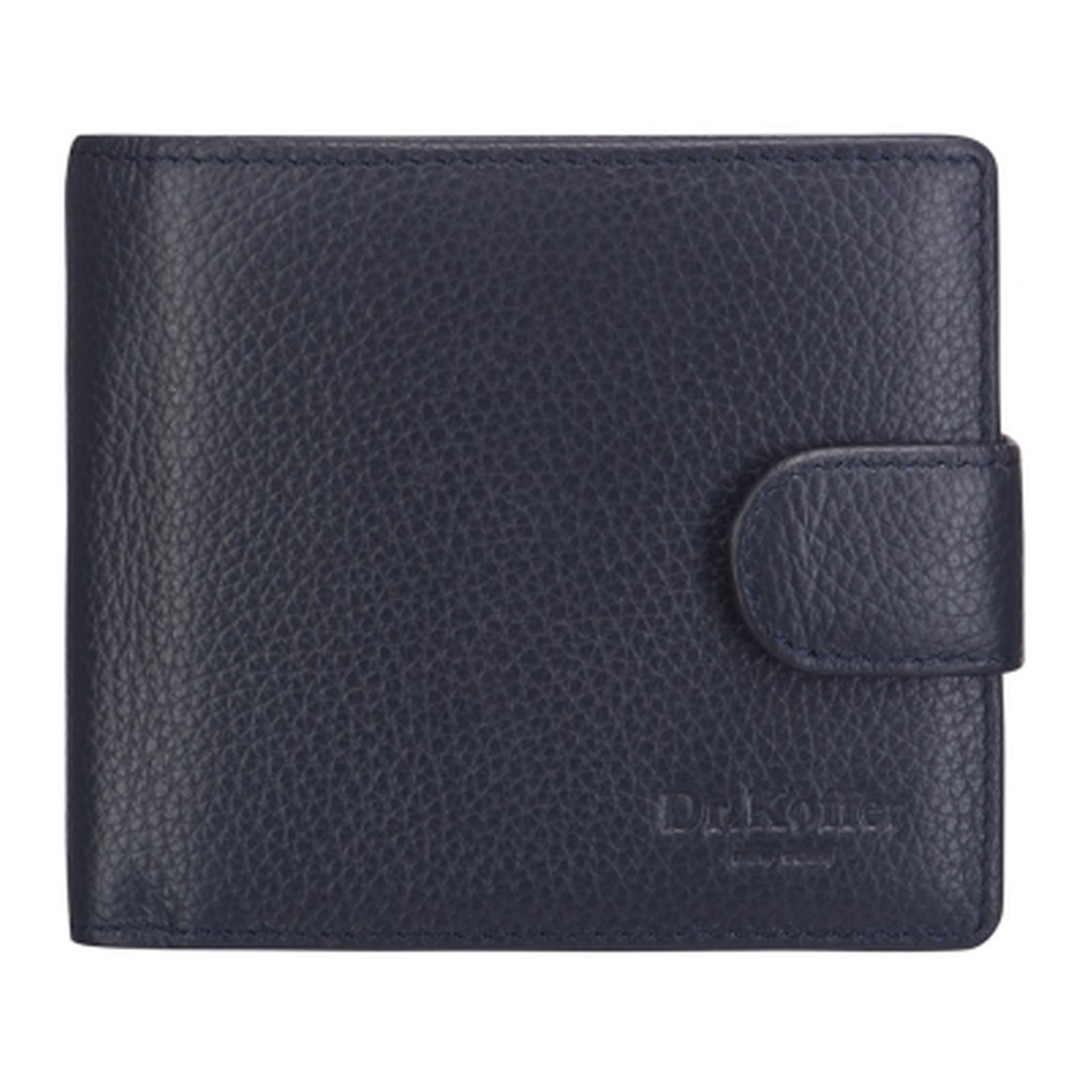 Портмоне Dr.Koffer из натуральной кожи синее