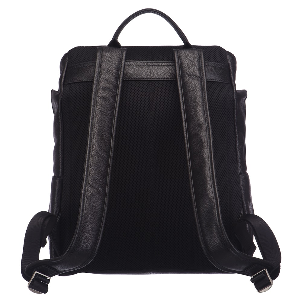 Рюкзак Dr.Koffer из натуральной кожи черный