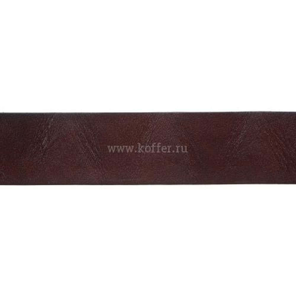 Широкий кожаный ремень с бронзовой пряжкой Dr.Koffer 22196/OTTVL120-198-05