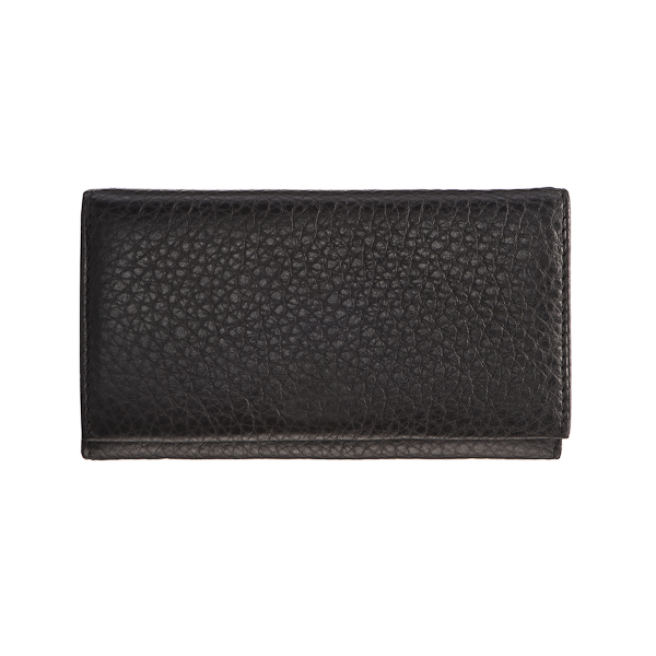 Ключница Dr.Koffer из натуральной кожи черная