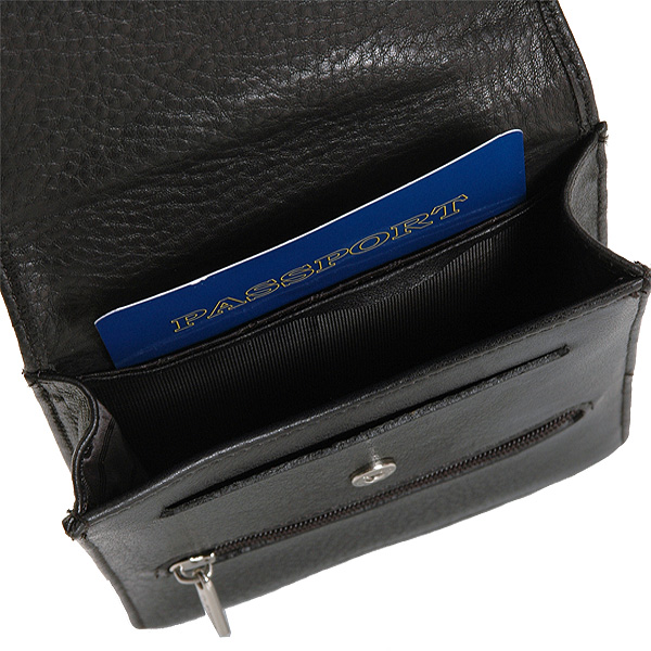 Нагрудный кошелек дорожный Dr.Koffer из натуральной кожи