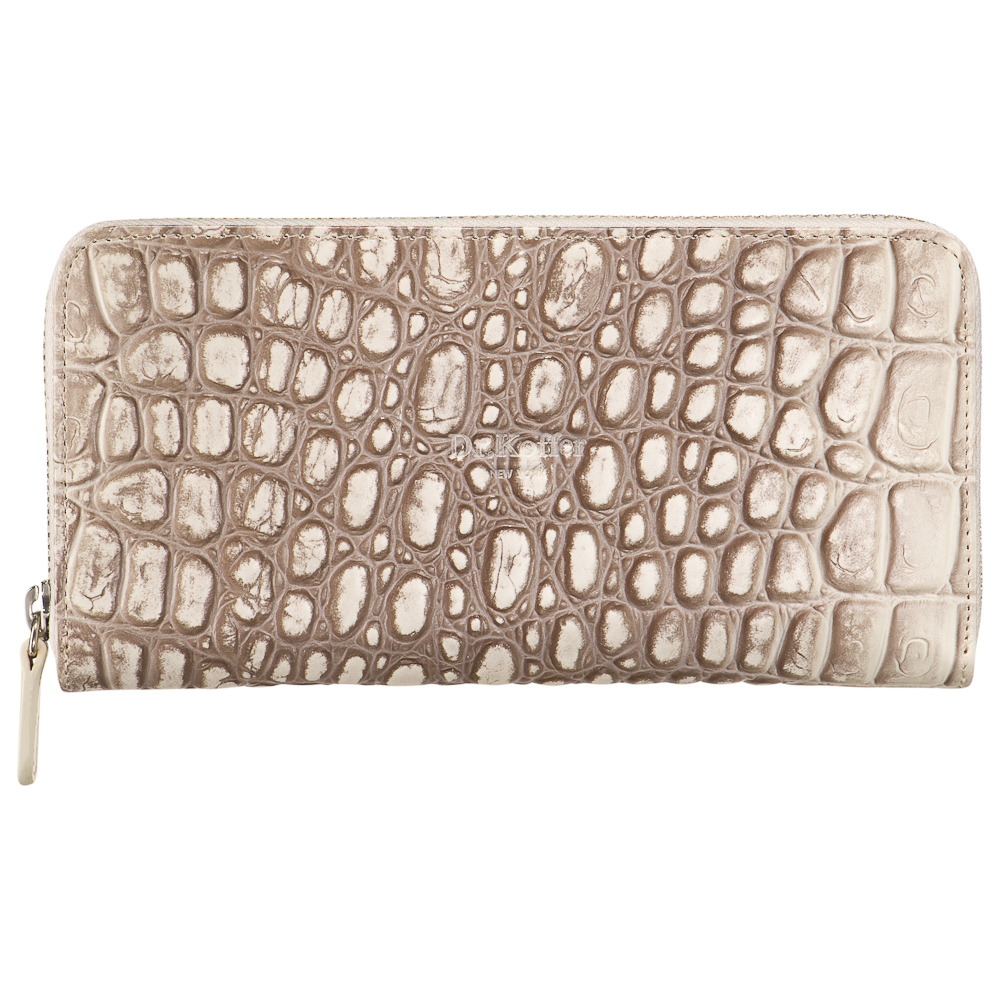 Портмоне Dr.Koffer из натуральной кожи белое