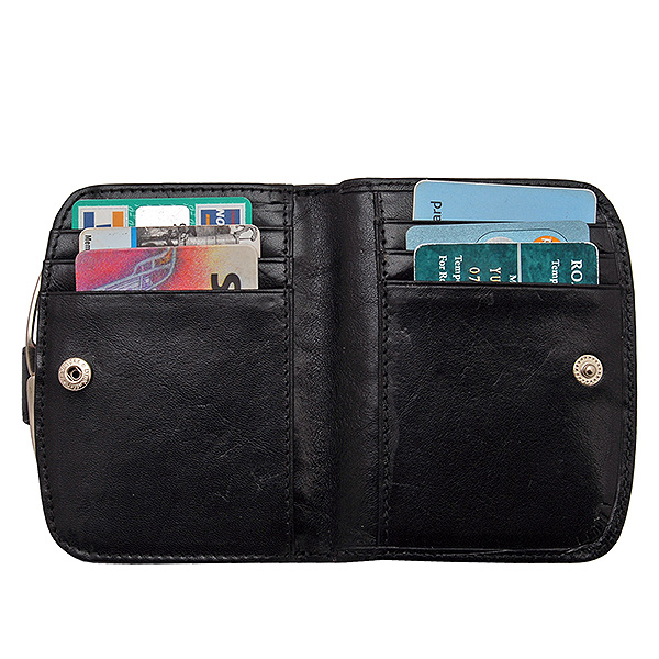 Кошелек Dr.Koffer из натуральной кожи черный