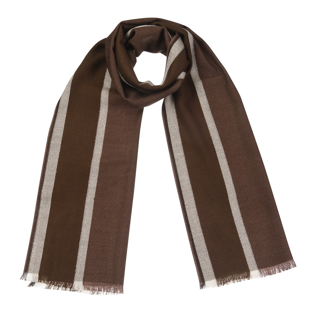 Др.Коффер S810583-135-09 шарф мужской, цвет коричневый