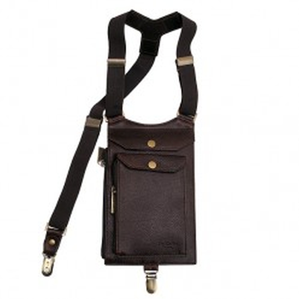 Нагрудный кошелек-кобура Dr.Koffer из натуральной кожи