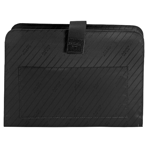 Портфель Dr.Koffer из натуральной кожи черный