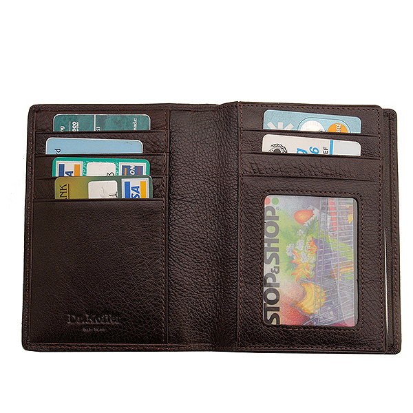 Обложка для паспорта/автодок из натуральной кожи Dr. Koffer