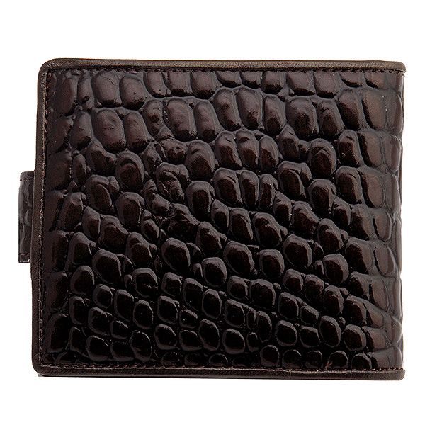 Портмоне Dr.Koffer из натуральной кожи коричневое