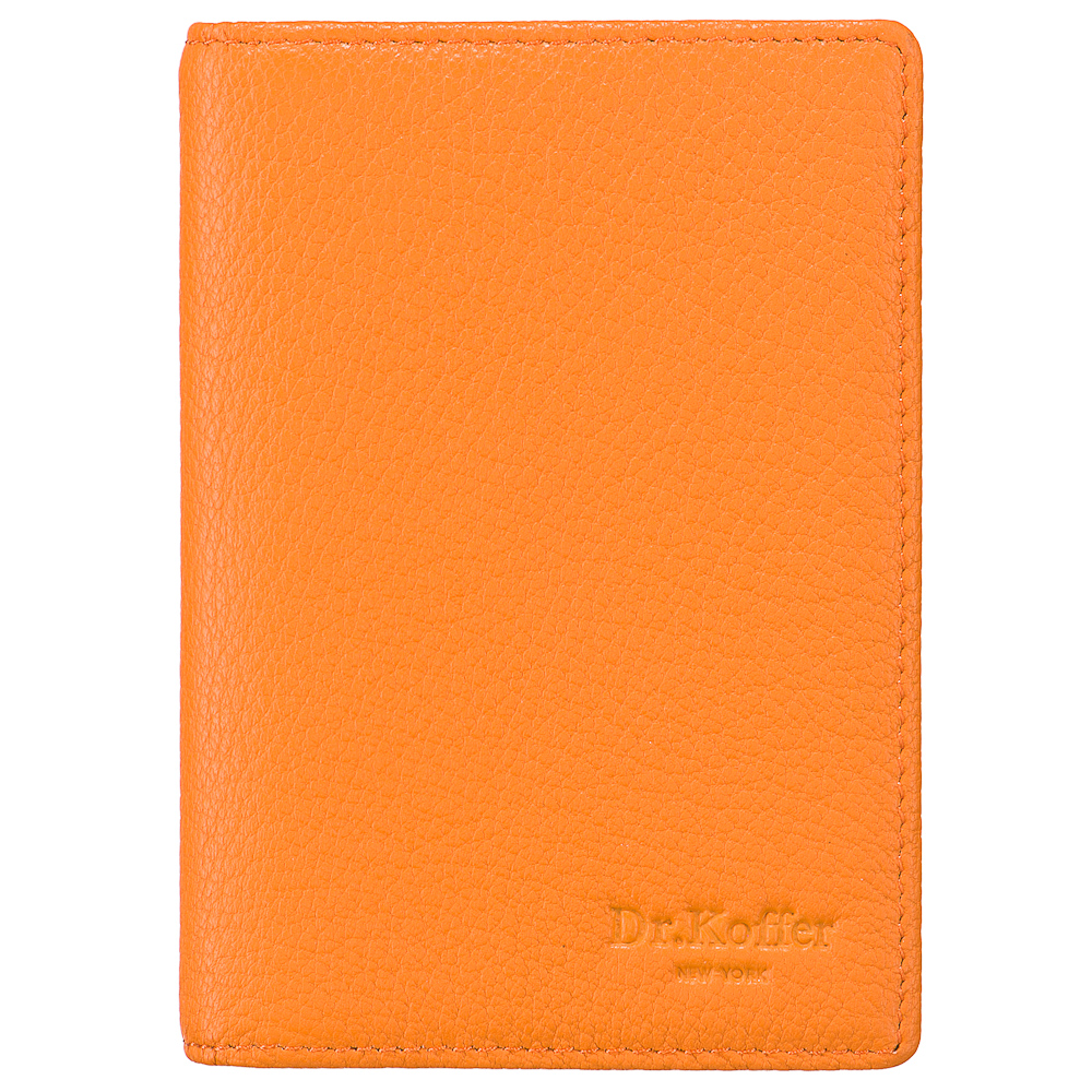 Обложка для паспорта/автодок из натуральной кожи Dr. Koffer