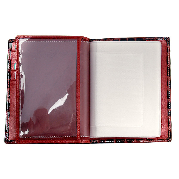 Обложка для паспорта/автодок из натуральной кожи Dr. Koffer