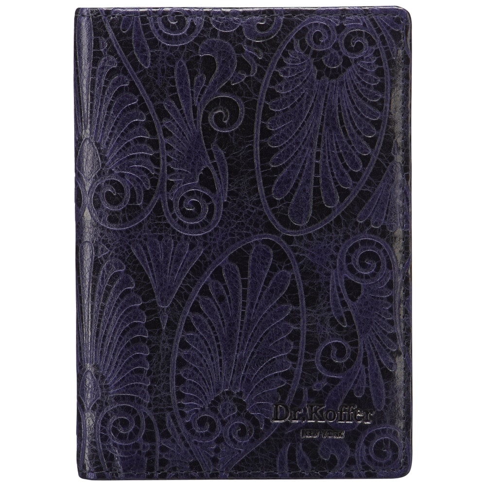 Обложка для паспорта/автодок из натуральной кожи Dr. Koffer