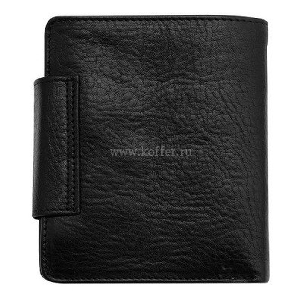Портмоне Dr.Koffer из натуральной кожи черное
