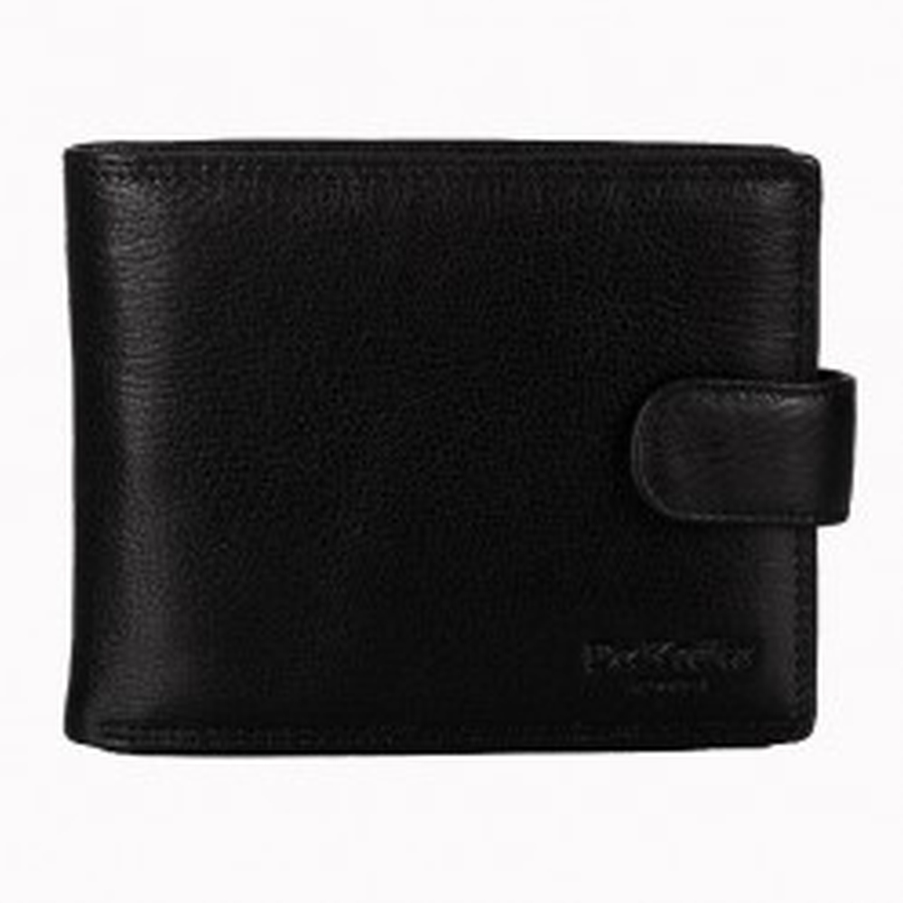 Кошелек Dr.Koffer из натуральной кожи черный