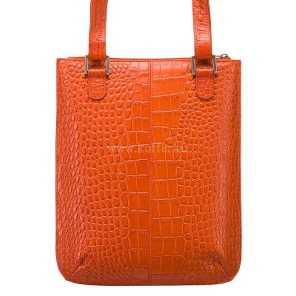 Сумка через плечо Dr.Koffer из натуральной кожи красная